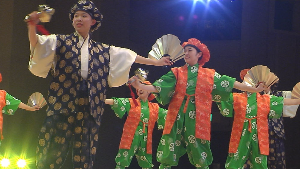 写真：CNAドキュメント15　シリーズ「イダマシ～残したい秋田の心～」伝統のタスキ ～由利高校民謡部・継承の音～