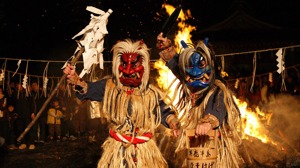 写真：【生中継】第63回 なまはげ柴灯（せど）まつり